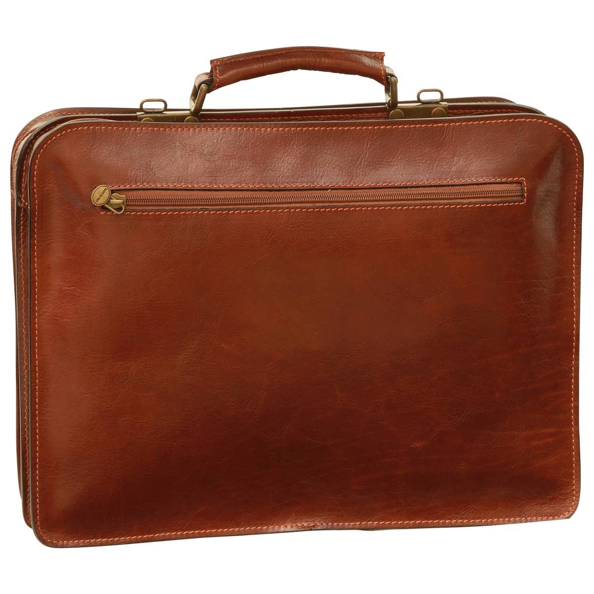 Old Angler Firenze - Wholesale Briefcase - Unisex - Leather Briefcase9