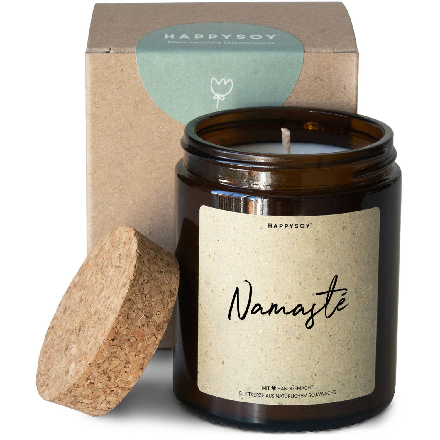 Happysoy - Wholesale Jar/Filled Candle - Scented candle | Namasté!6