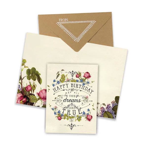 PAPAYA - Wholesale Birthday Card - Mini Card - Dreams1