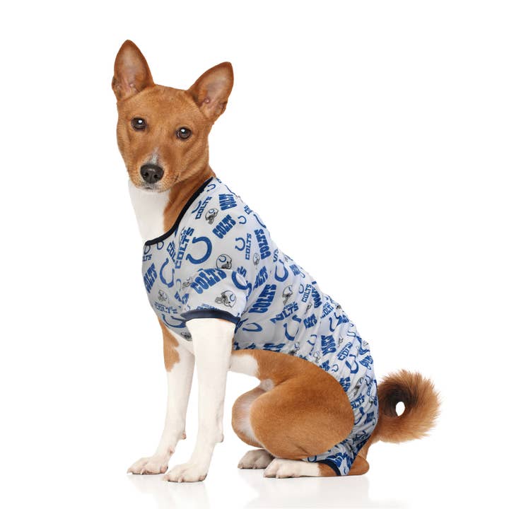 Little Earth Productions - Wholesale Pet Pajamas - Dog - NFL Indianapolis Colts Pet Pajamas