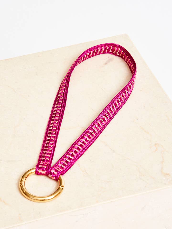 keychain band - ZAHRA mini - magnolia für den Großhandel von YOOMEE