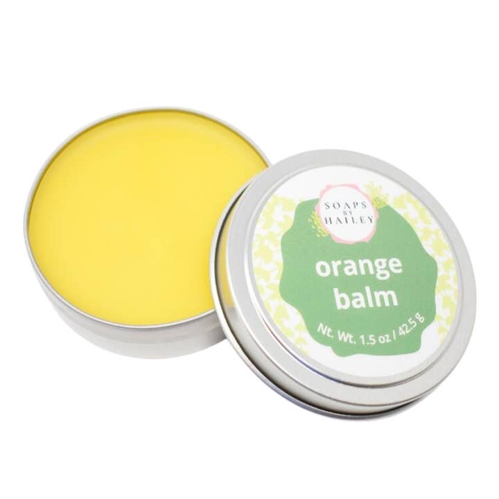 Orange Balm for wholesale by Soaps by Hailey