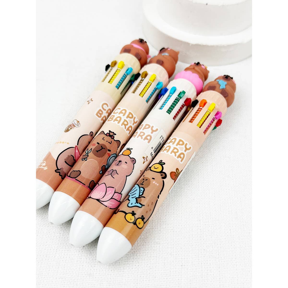 CapyBara Multi Color Pen Set for wholesale on Faire5