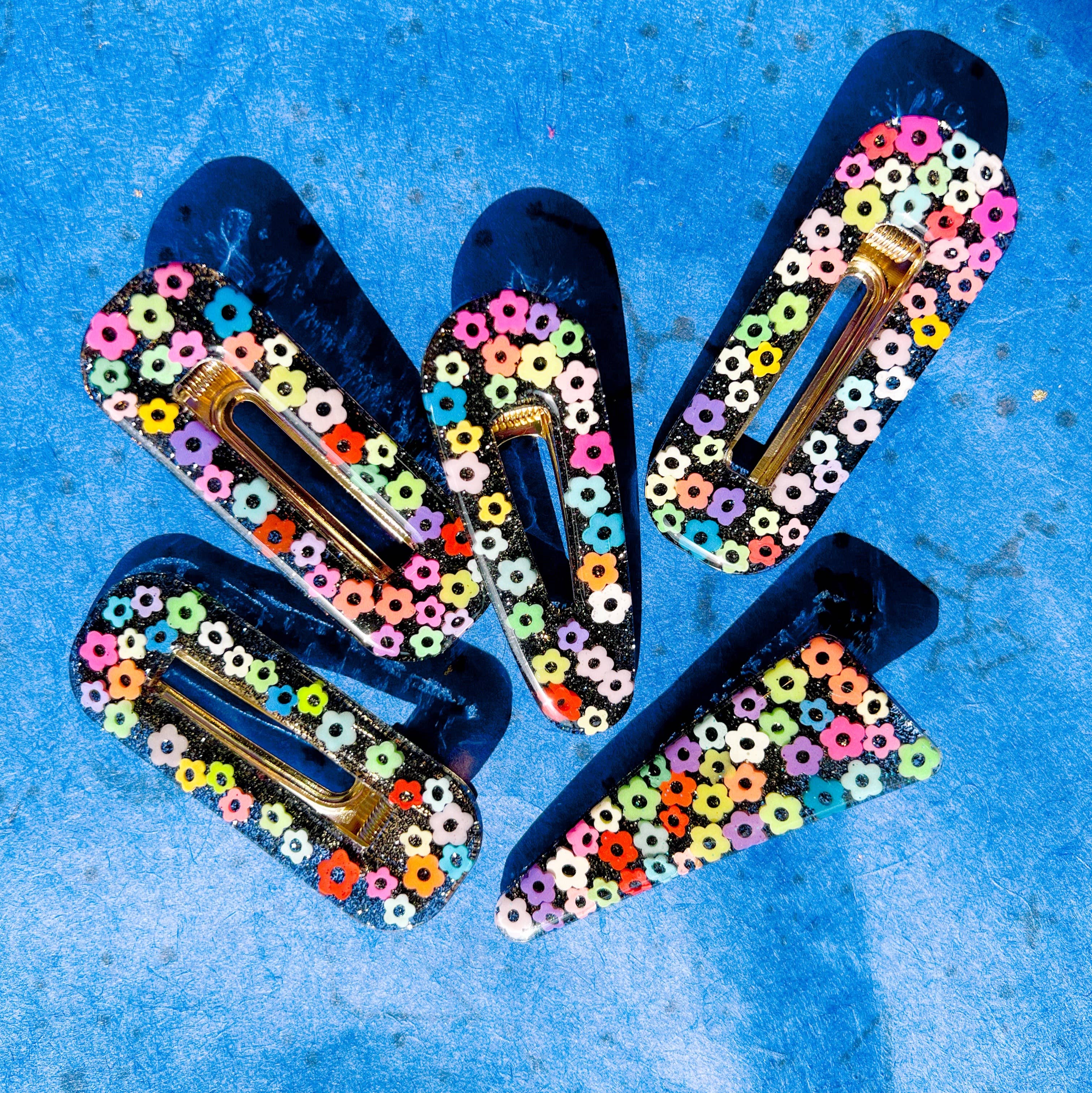 Coco's Musings - Wholesale Hair Clip - Women's - Night Garden Hair Clips4