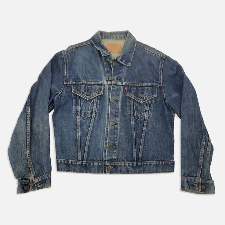 Veste en denim Levi's Vintage Big E pour la vente par The Era NYC
