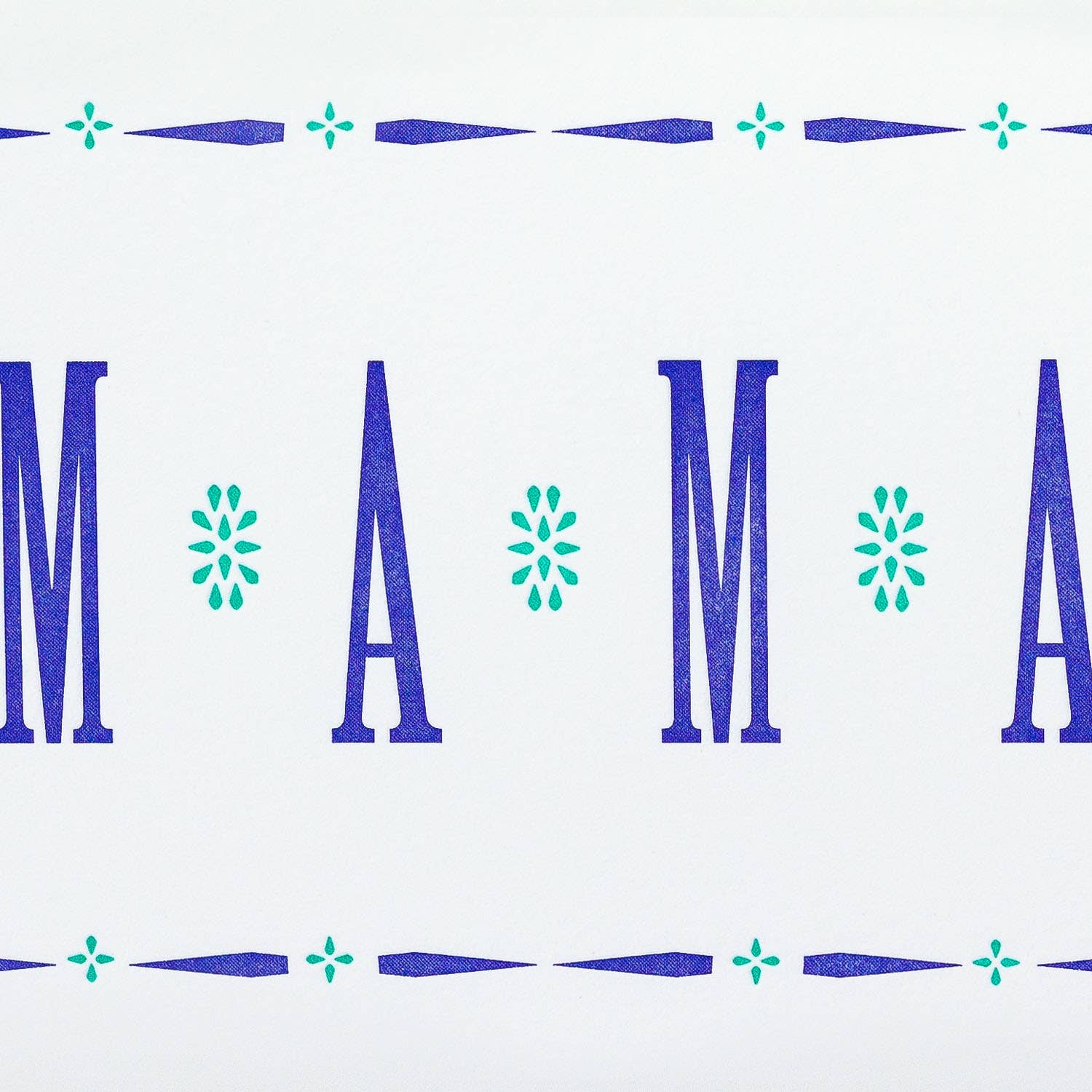 My Darlin' - Venta al por mayor Tarjetas del Día de la Madre - Tarjeta tipográfica Wood Type Mama para el Día de la Madre2