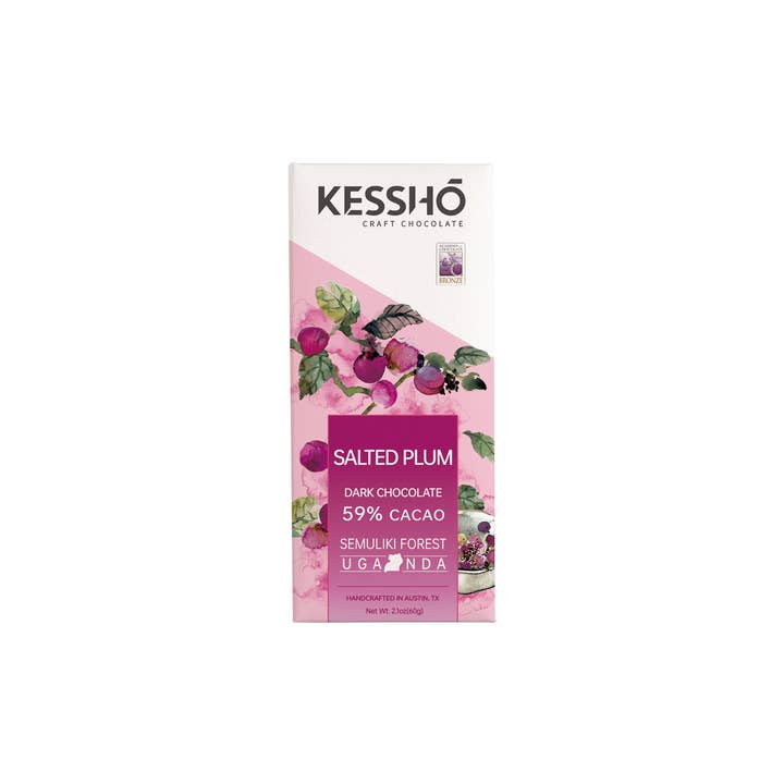 RITROVO - Wholesale Chocolate - KESSHŌ Salted Plum Chocolate Bar