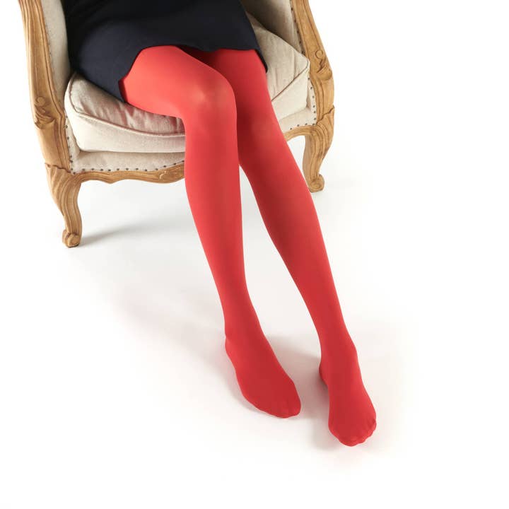 FIL DE JOUR - Wholesale Tights - Women's - 50 Denier Opaque Red Tights