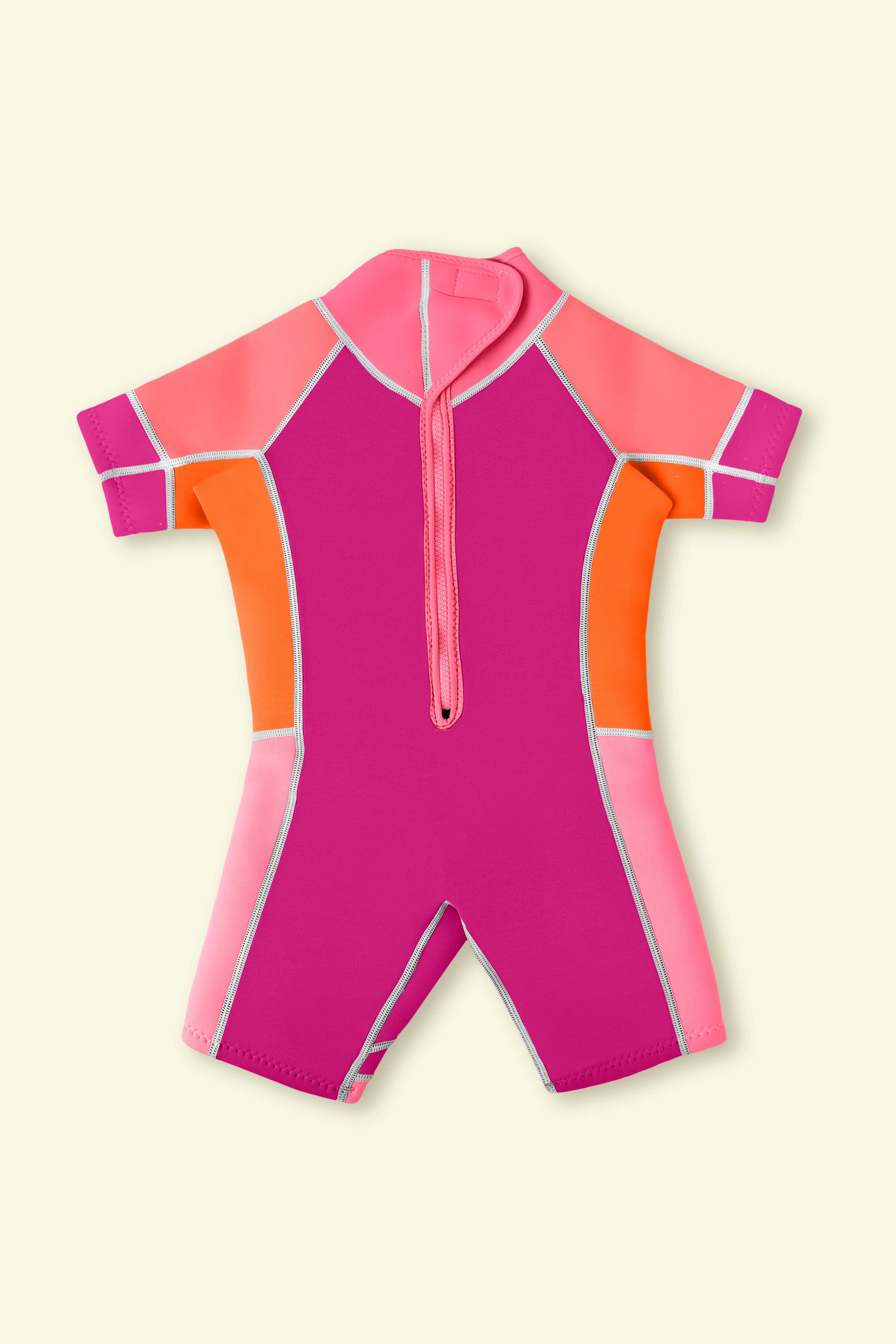 Days in the Sand - Wholesale Wetsuit - Kids - Purple Swirl - 2mm Springsuit Wetsuit1