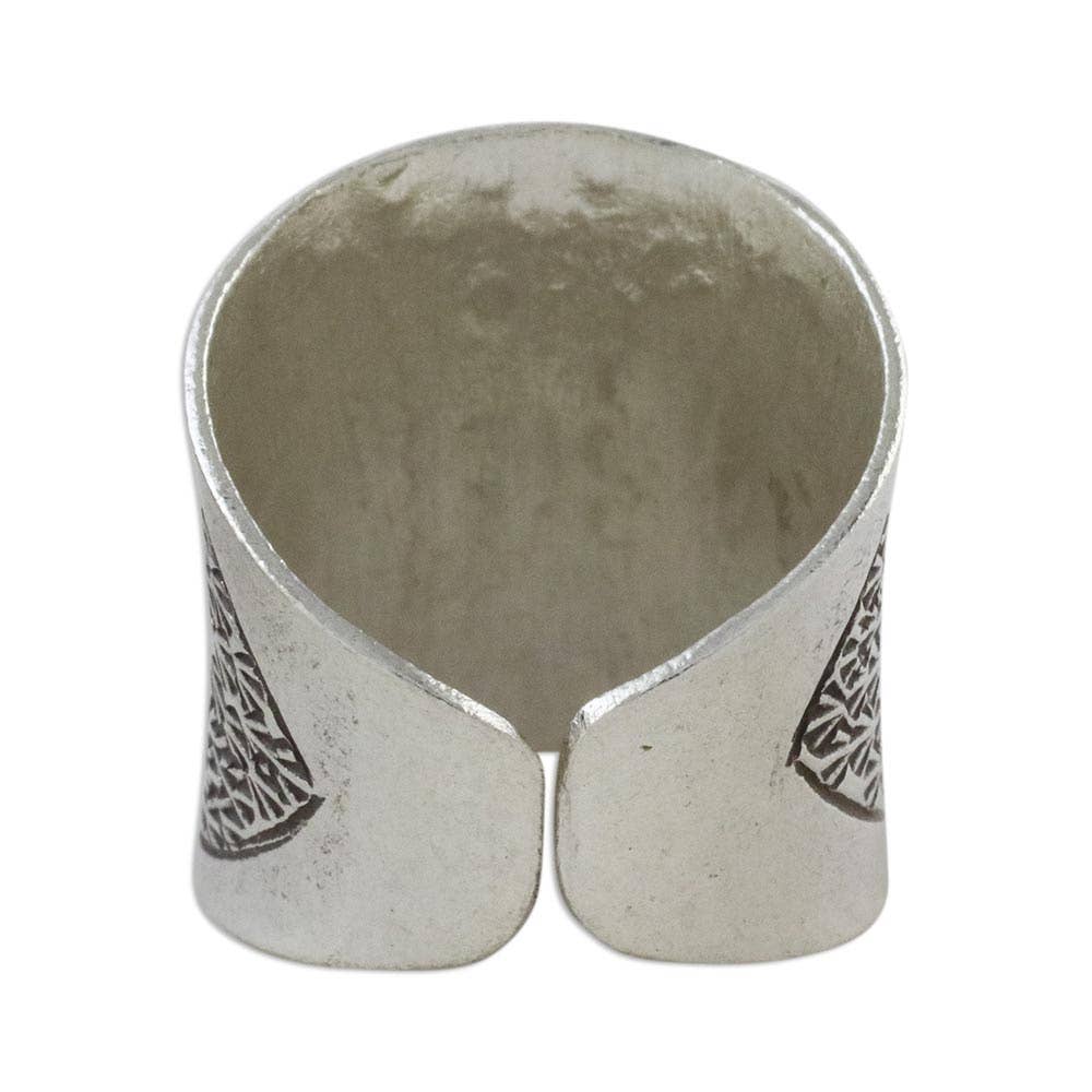 NOVICA - Wholesale Cocktail/Statement Ring - Exotic Thai Sterling Silver Wrap Ring3