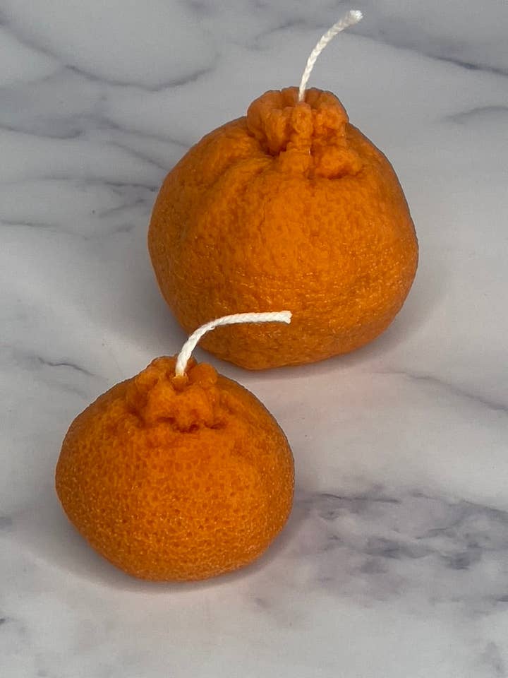 Bougie orange pour la vente par LitwLilit