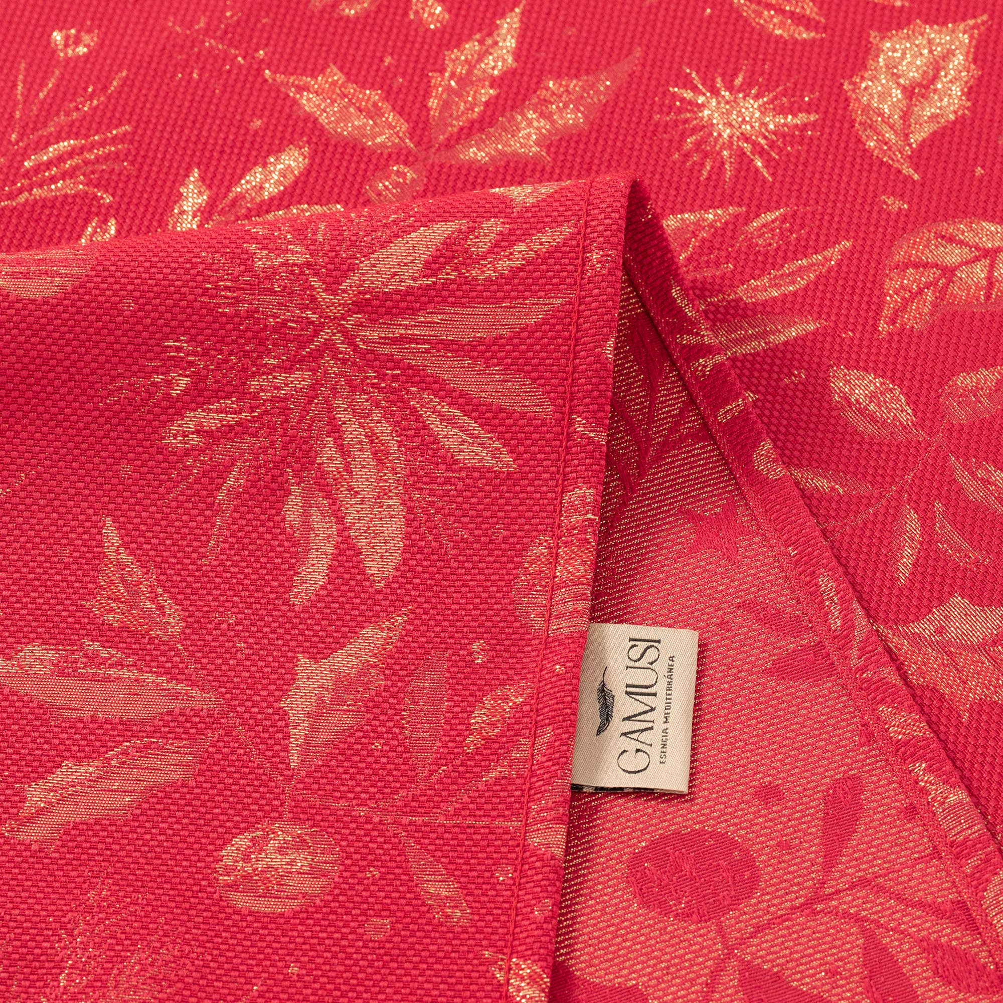 GAMUSI - Wholesale Tablecloth - Christmas tablecloth cotton jacquard FLENOR13