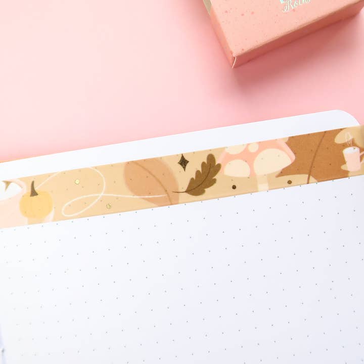 Autumn Gold Foil Washi Tape for wholesale by Lula Rocks