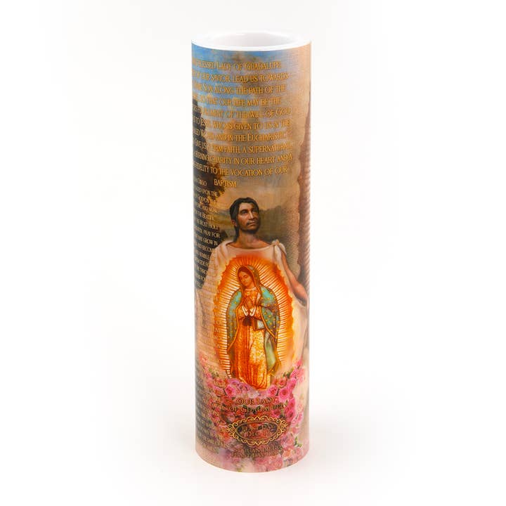 The Saints Collection - Wholesale Flameless Candle - The Saints Collection - Guadalupe Prayer Candle1