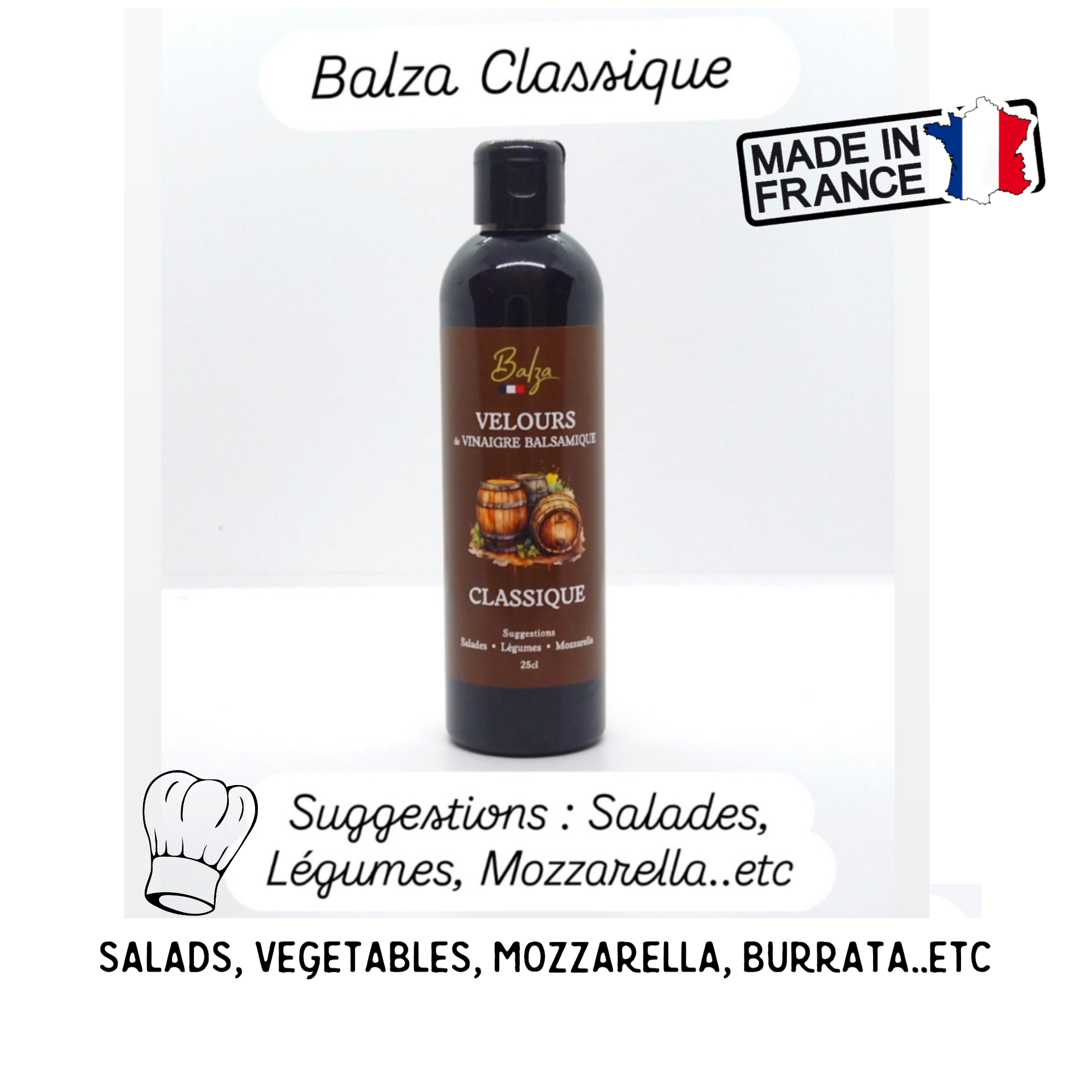 Atelier du Sel Camargue - Wholesale Vinegar - Balsamic Vinegar Cream 250 ml1