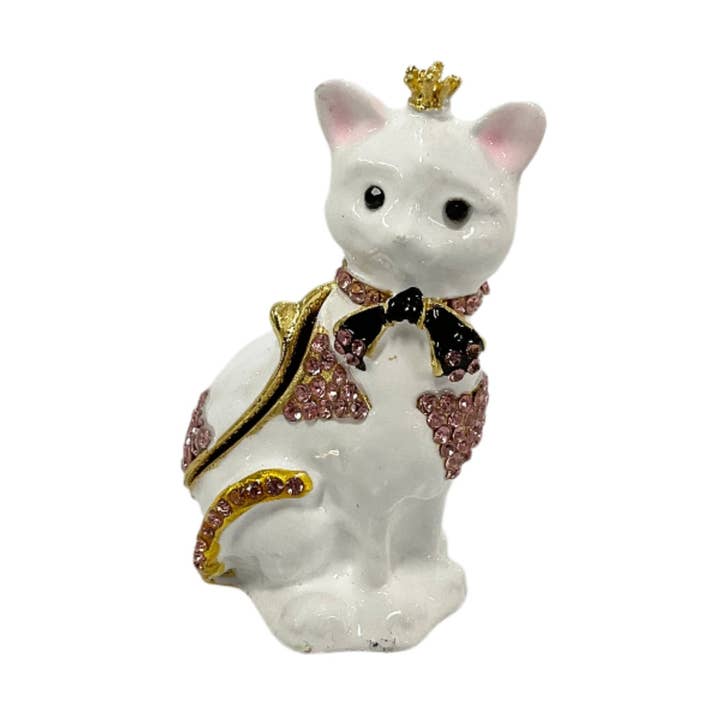 Cat Trinket Box #89-254821 for wholesale by Astoria Gift Corporation