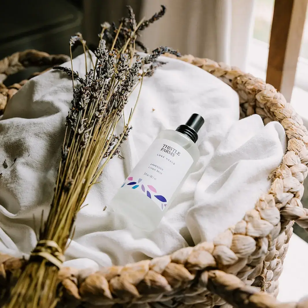 Thistle Farms - Wholesale Linen Spray - Lavender Linen Mist 3 oz | Non-Aerosol Spray2