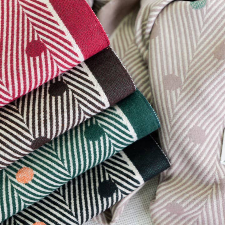 NOCO - Wholesale Scarf - Women's - Reversible polka dot scarf - Pack of 5 pcs