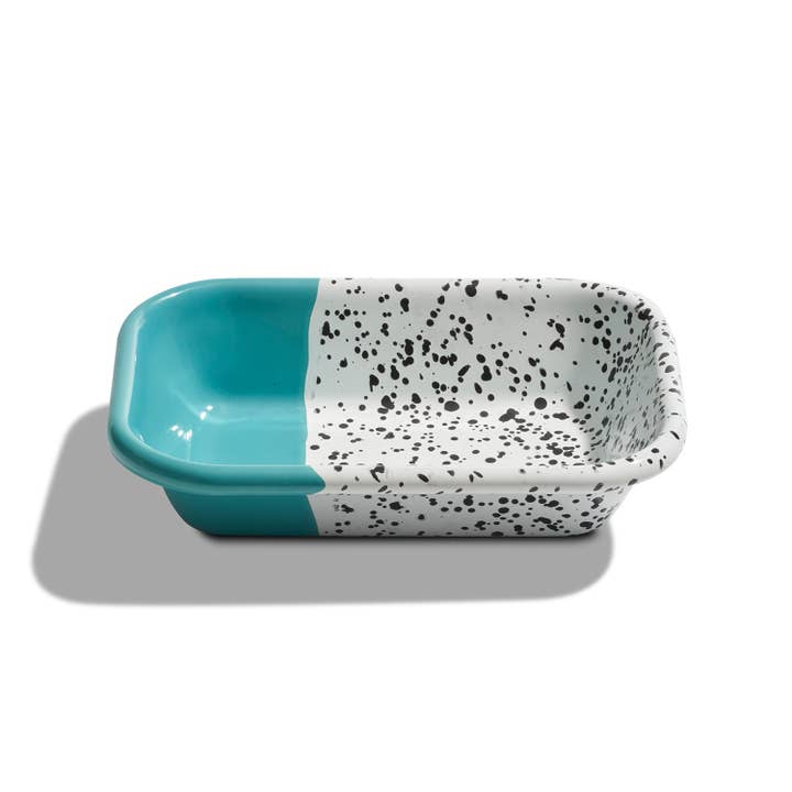 Darling Spring - Wholesale Dinner Plate - Enamel Rectangle Mezze Plate