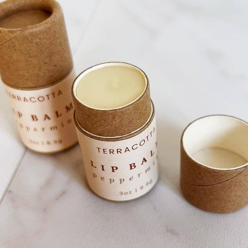 Terracotta Skincare - Wholesale Lip Balm - Peppermint Lip Balm3