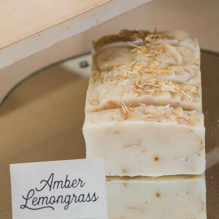 Capim-limão âmbar | Sabonete artesanal orgânico por atacado de Mix Cosmetiques