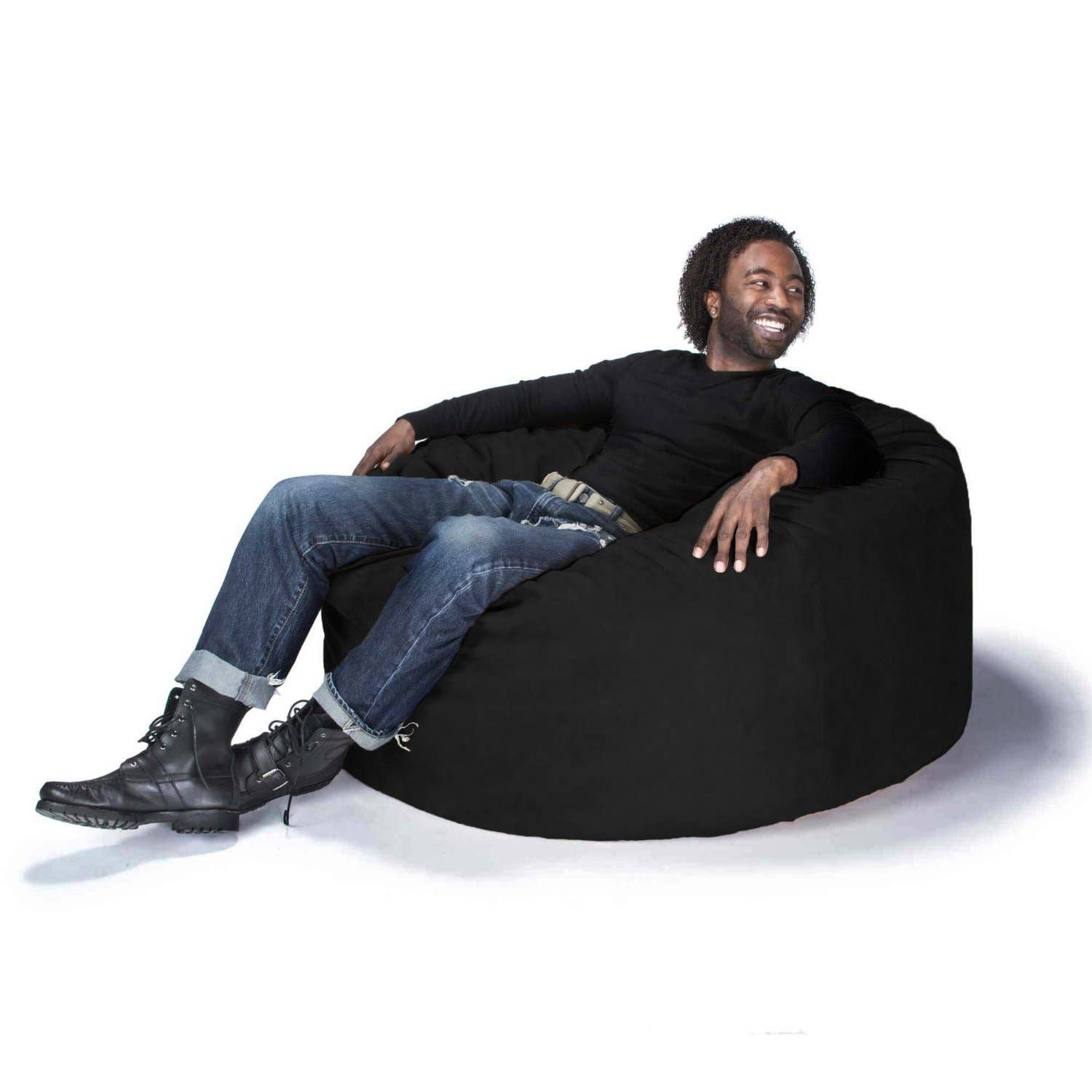 LuvU - Wholesale Chair - Jaxx Saxx 4 Foot Round Bean Bag w/ Removable Cover25