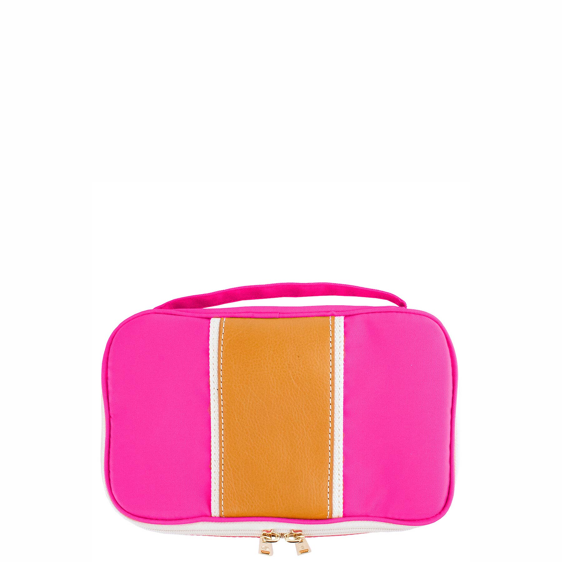 Boulevard - Wholesale Makeup/Cosmetic Bag - "Megan" Nylon and Leather Makeup Case (Personalizable)34