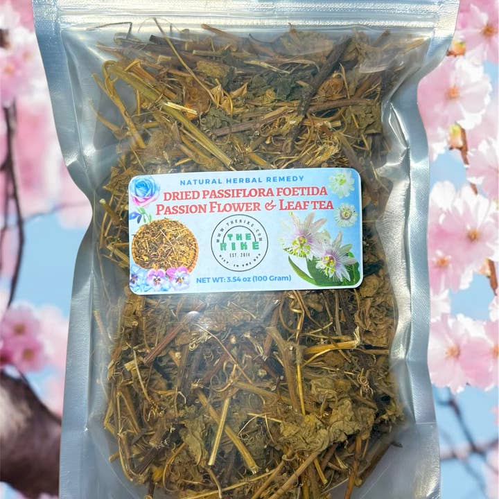 The Rike - Wholesale Loose Tea - 100-gram x 2 pack Passion Flower Tea Leaf Passionflower
