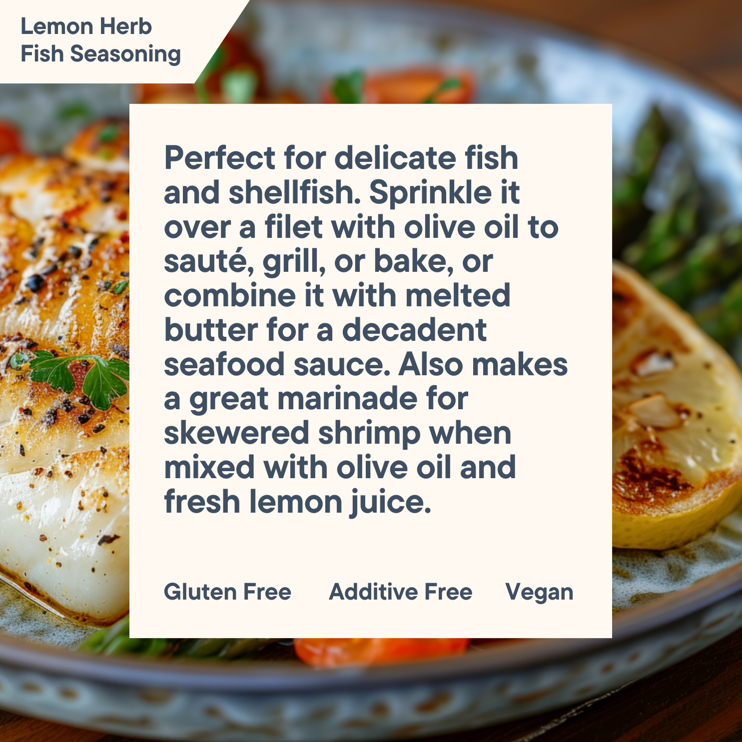 SKORDO - Wholesale Dried Spice Mix - Lemon Herb Fish Seasoning3