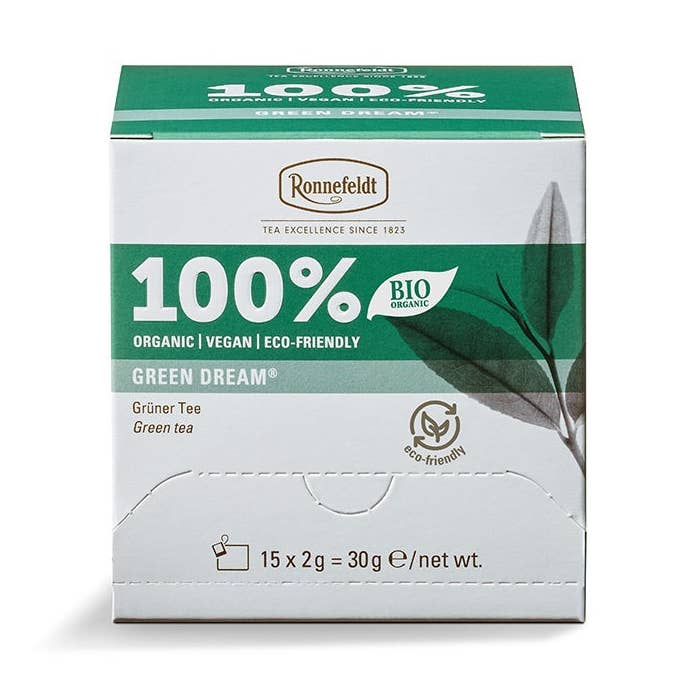 Ronnefeldt 100% Line – Green Dream – 8 × 15 Case
for wholesale by Ronnefeldt USA