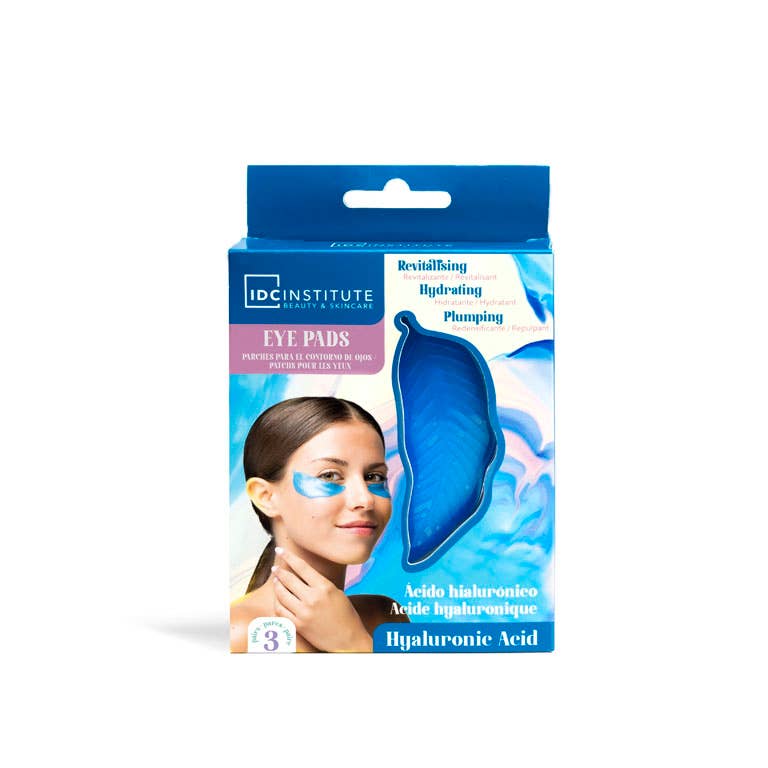 Aquarius Cosmetic SLU - Wholesale Eye Treatment Mask - IDC INSTITUTE HYALURONIC ACID EYE PATCHES 3u3