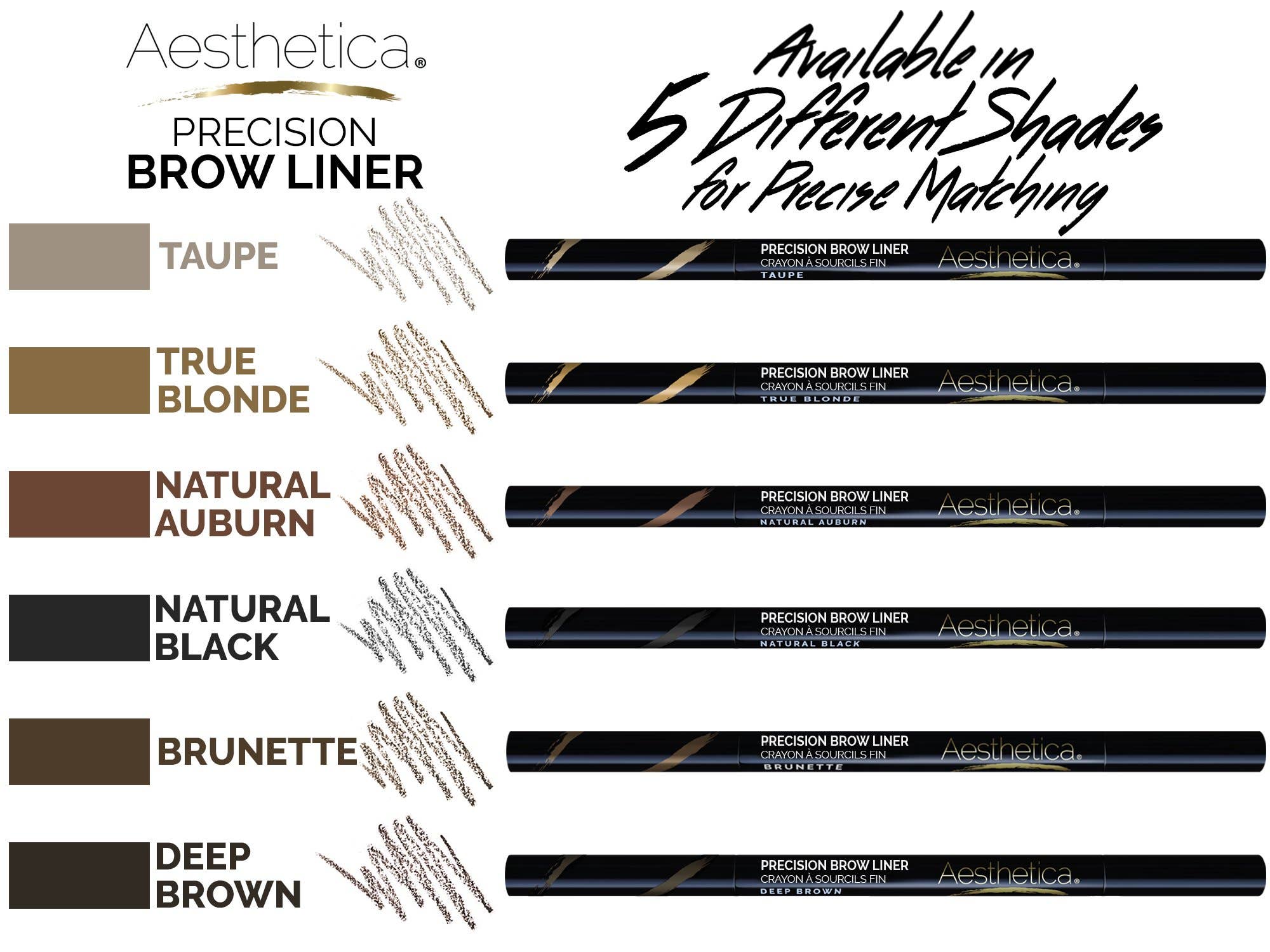 Aesthetica - Vente Crayons à sourcils/de remplissage - Aesthetica Precision Liner pour sourcils 4