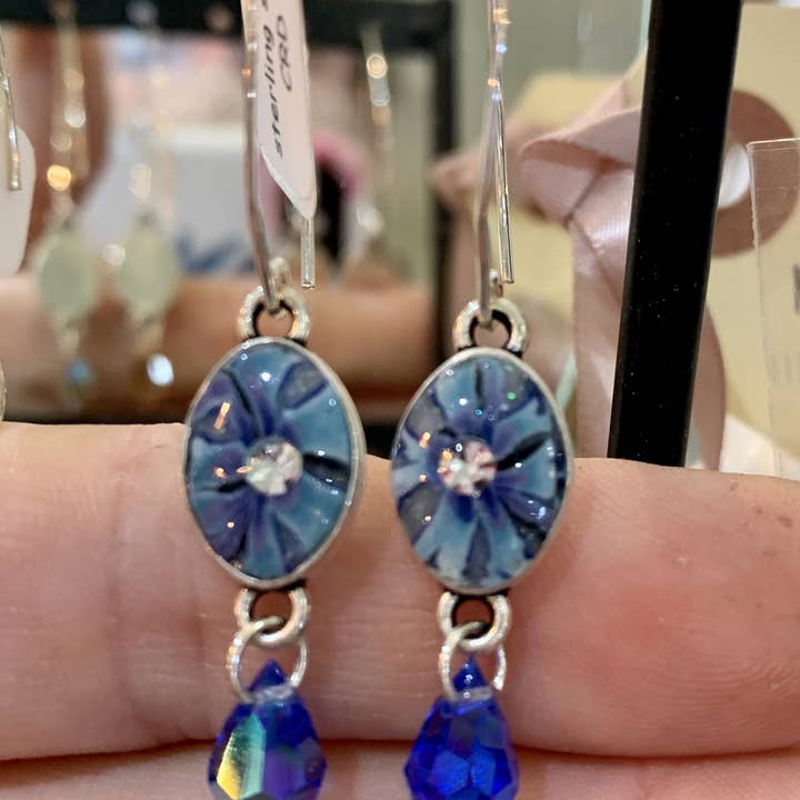 Catie Raymond Designs - Vente Boucles d'oreilles pendantes - Boucles d'oreilles Marquise Classique