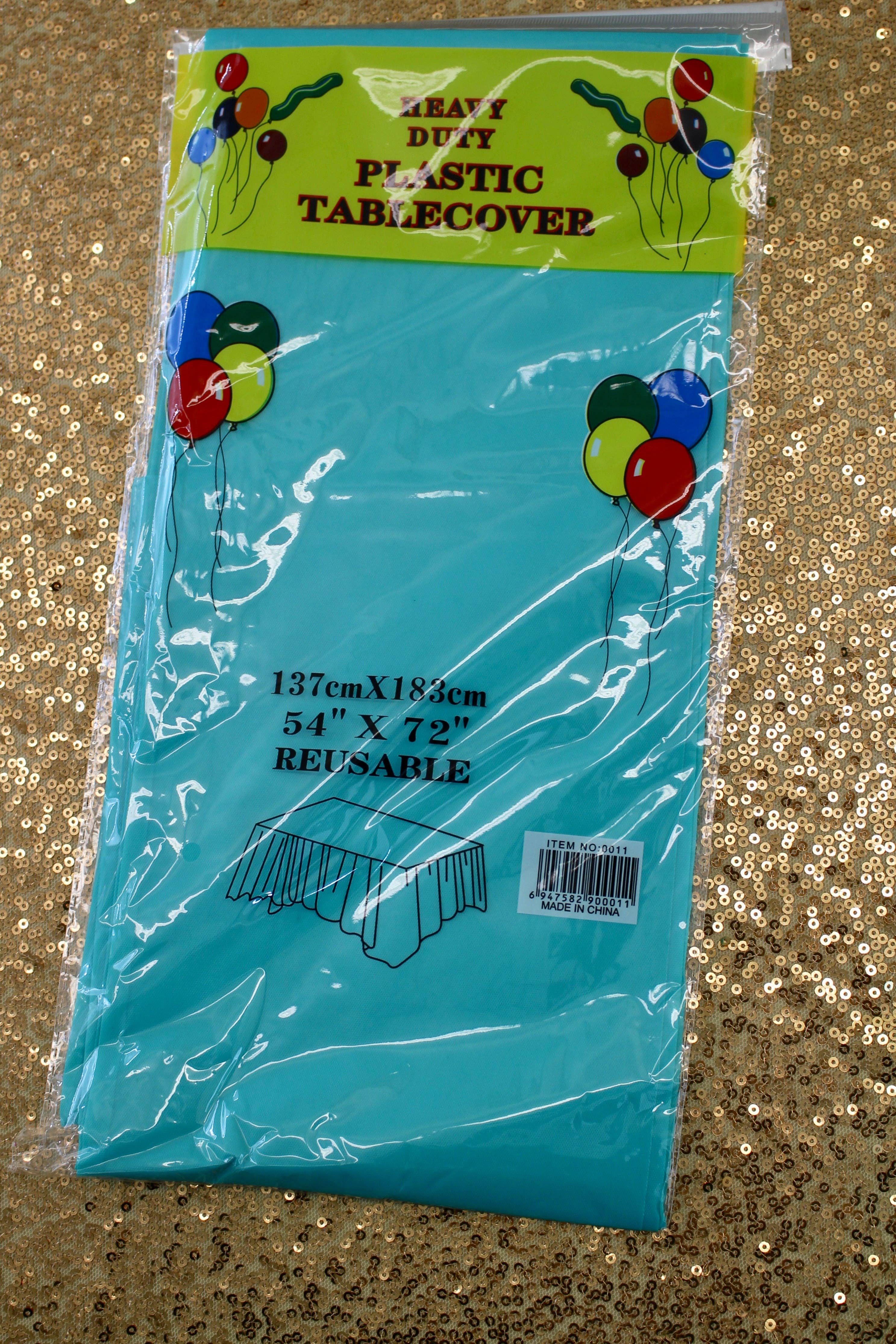 Your Party Box - Wholesale Disposable Table Cover/Runner - Heavy Duty Re-Usable Plastic Tablecloths5