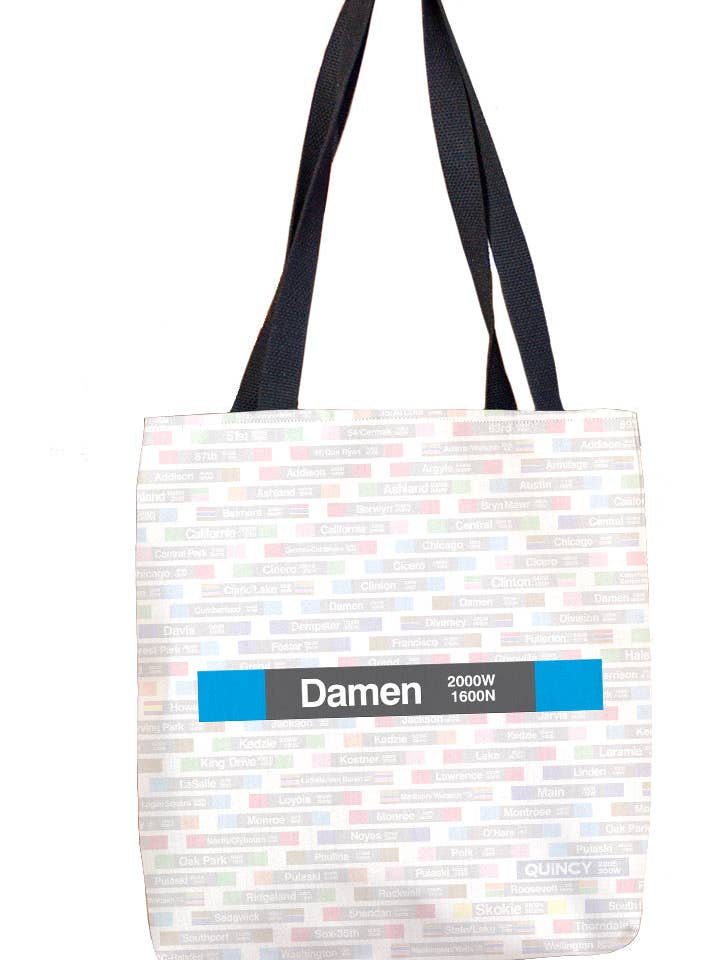 Damen (Blue) Tote Bag for wholesale by CTAGifts