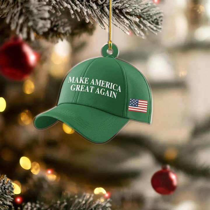 Embrova - Wholesale Ornament - Make America Great Again Acrylic Ornament2