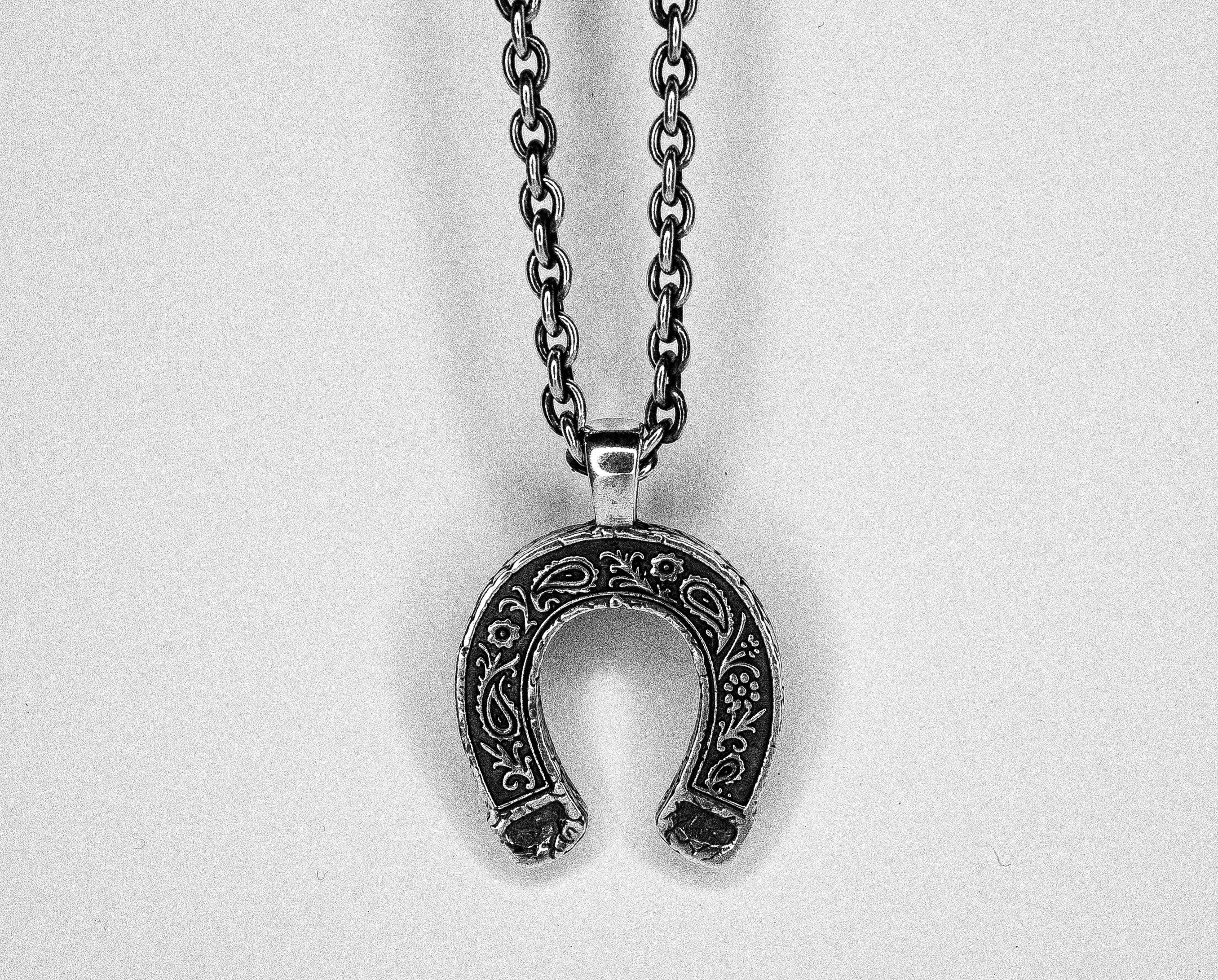Lost Amigo - Wholesale Pendant/Charm Necklace - Horseshoe Down3