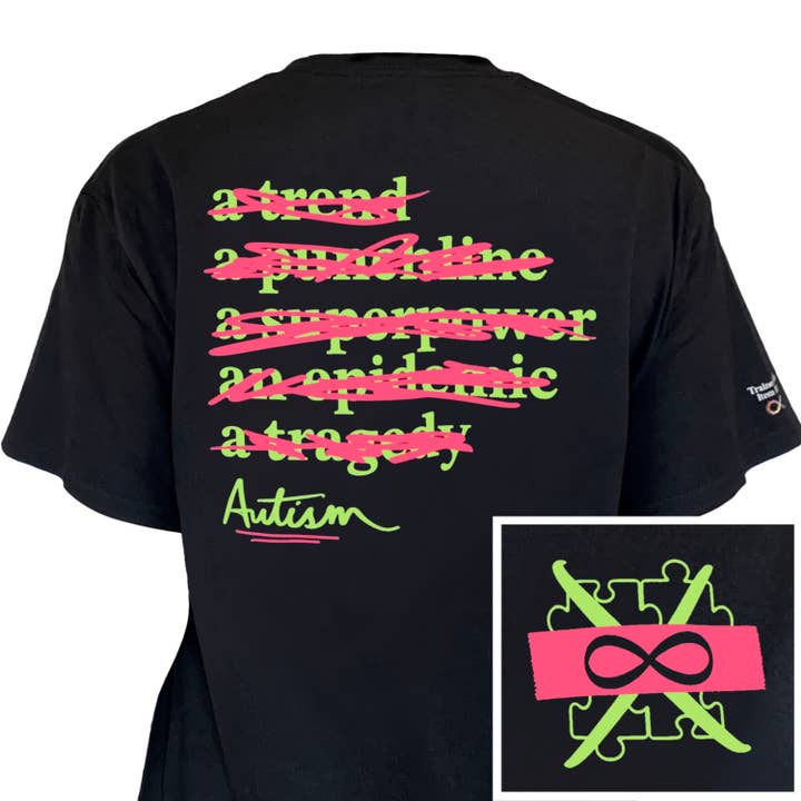 Autism Pride Shirt- Punk Neurodiversity Therapy SPED Teacher for wholesale by Trainer Hal’s Item Shop