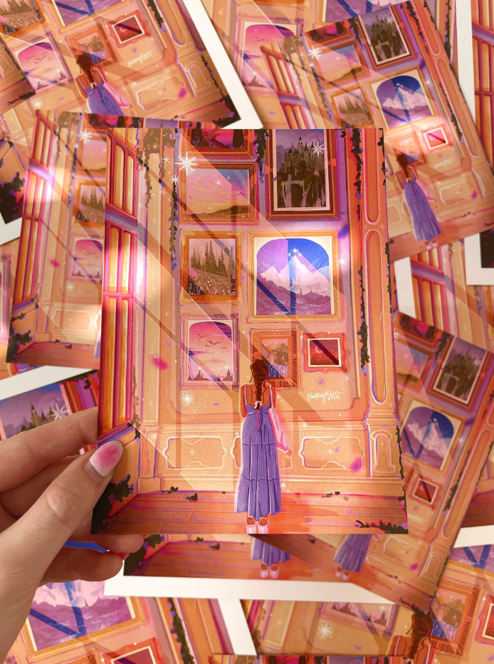 Brittany Keller Art - Wholesale Art Print - Bookish Art Museum Print 4