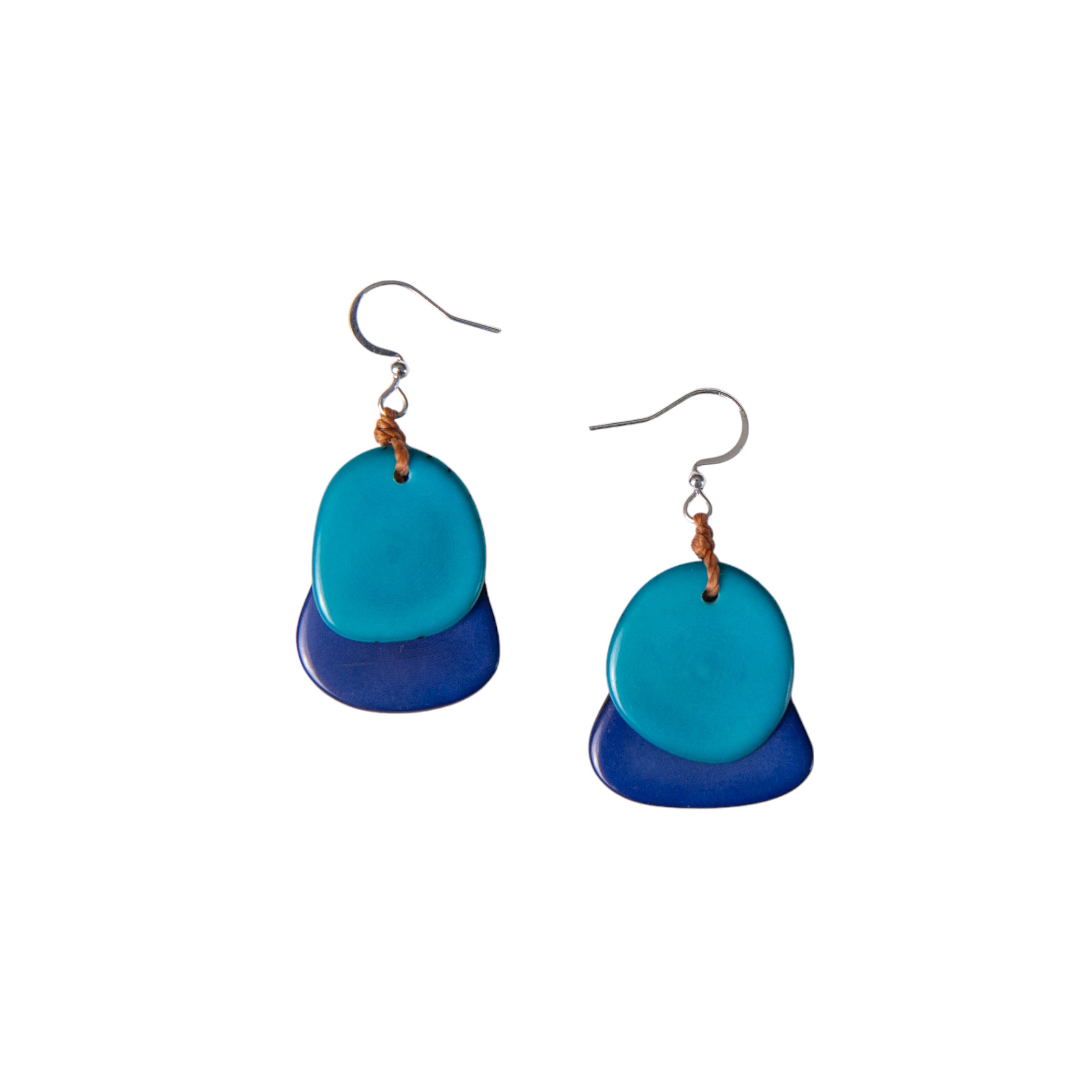 Organic Tagua Jewelry – Großhandel Ohrhänger – Fiesta Ohrringe18
