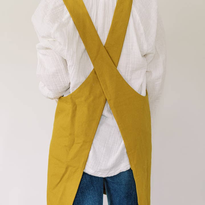 The Adorn Co. - Wholesale Apron - Canvas Crossback Apron12