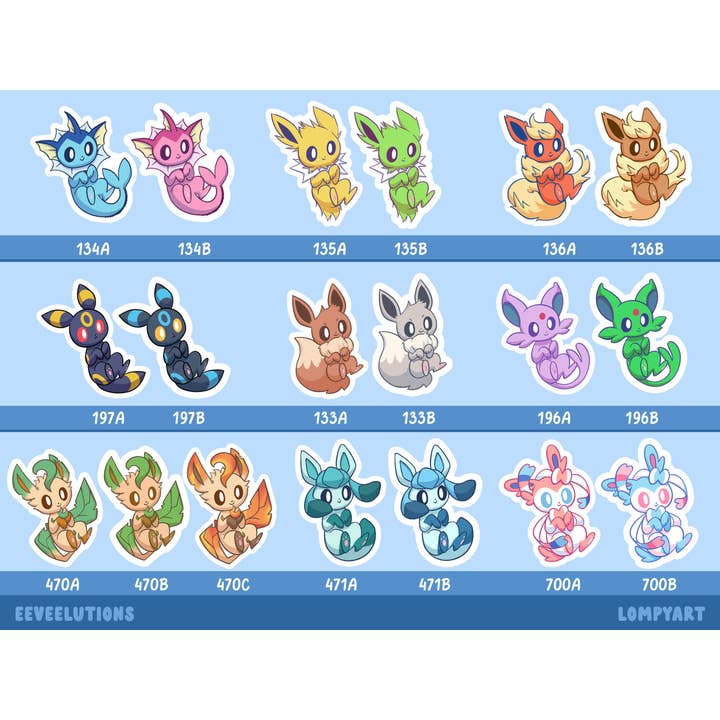 LompyArt - Wholesale Bookmark - Pokemon Magnetic Bookmark