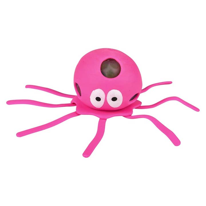 La Luna Bella - Toys - Wholesale Squishy Toy - Kids & Baby - 5.5" Squish And Stretch Beaded Octopus LLB Squishy Toys