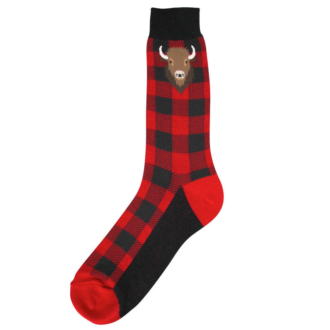 Foot Traffic Socks - Wholesale Socks - Men's - Men's Buffalo Plaid Socks0