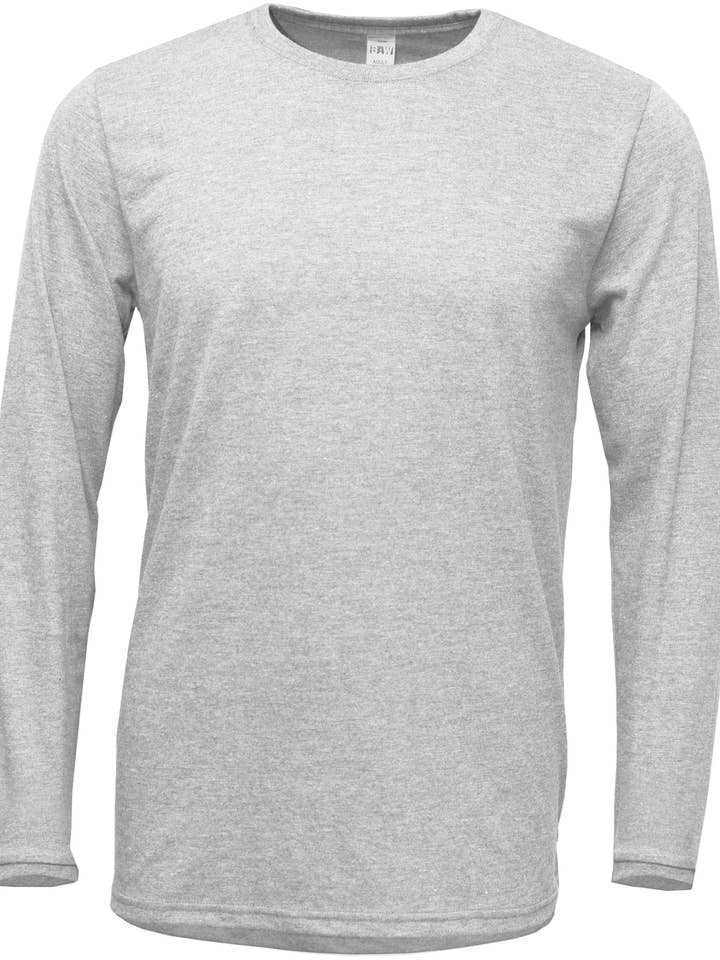 Stryder Gear - Wholesale T-Shirt - Men's - LONG SLEEVE BAW SOFT-TEK