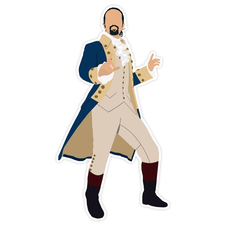 Shop Trimmings - Wholesale Sticker - Alexander Hamilton Sticker2