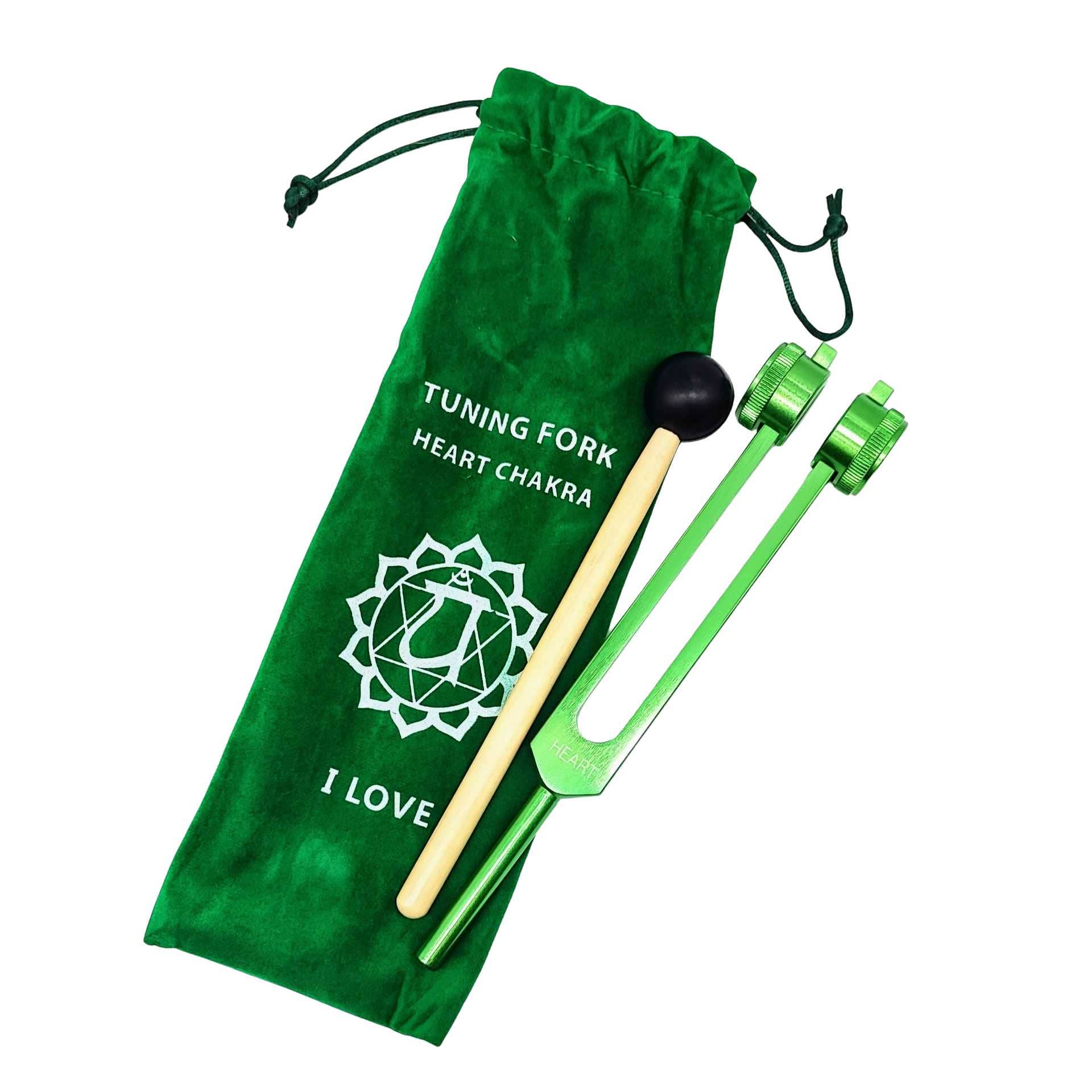 Arômes & Évasions – wholesale Meditation supplies – Meditation Accessories -Chakra Tuning Fork -Colored Velvet Bag2