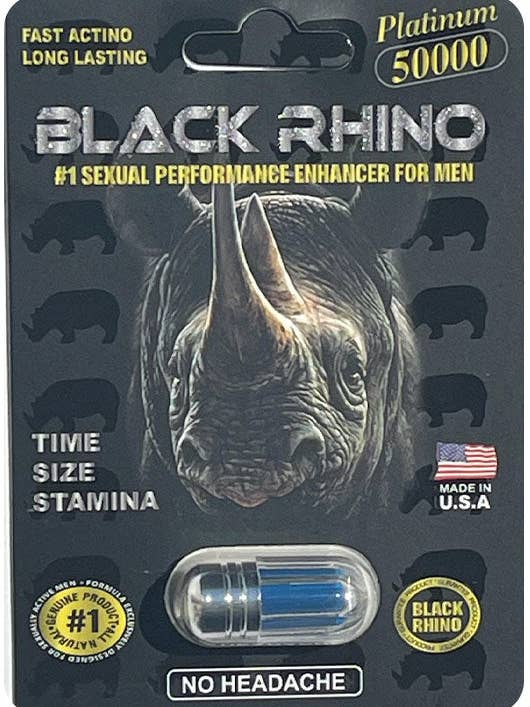 Black Rhino Platinum 50000 for wholesale by Simply Alpha Supplements