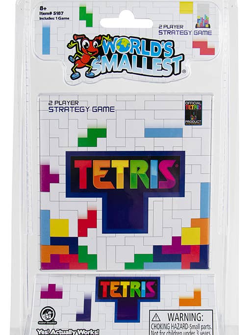 World's Smallest Tetris Board Game for wholesale by Super Impulse USA