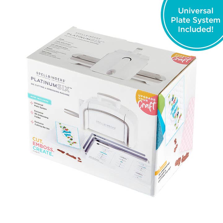 Hero Arts + Spellbinders Wholesale - Wholesale Craft Tool - New & Improved Platinum SIX Machine with Universal Plate System19
